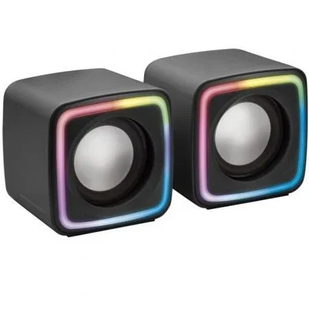 Mars Gaming MSCube Altavoces 2.0 8W Negros Mars Gaming MSCube Altavoces 2.0 8W Negros